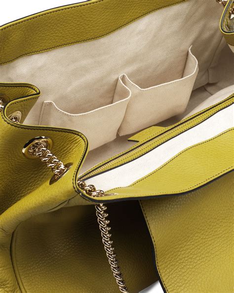 sage green gucci bag|chartreuse green Gucci handbags leather.